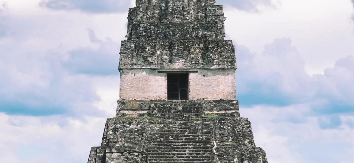 tikal top of pyramid